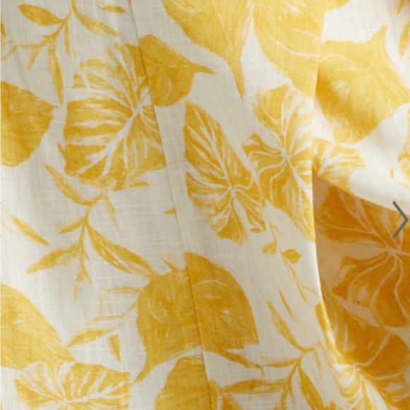 Showpo Yellow Floral Crop Top and Skirt Set - Picture 3 of 6